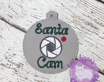 Santa Cam Ornament