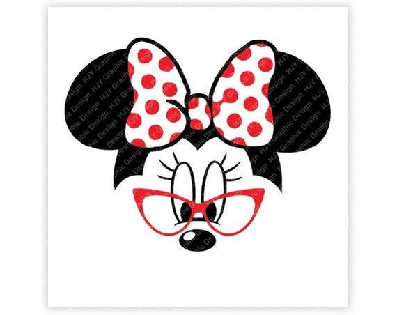 Disney Minnie Mouse Glasses Icon Mickey Mouse Head Mouse