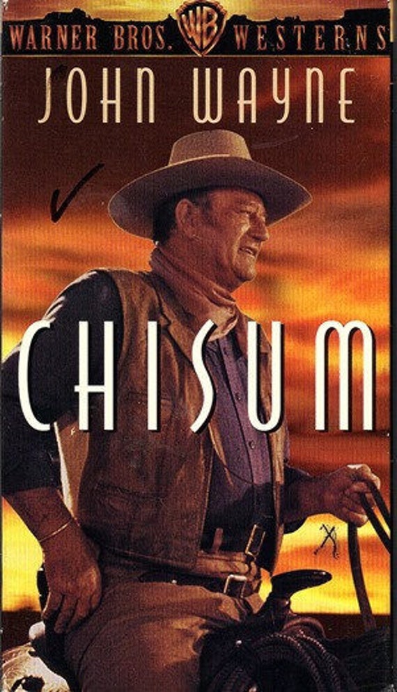 Chisum VHS 1997 Warner Bros. Westerns Collection