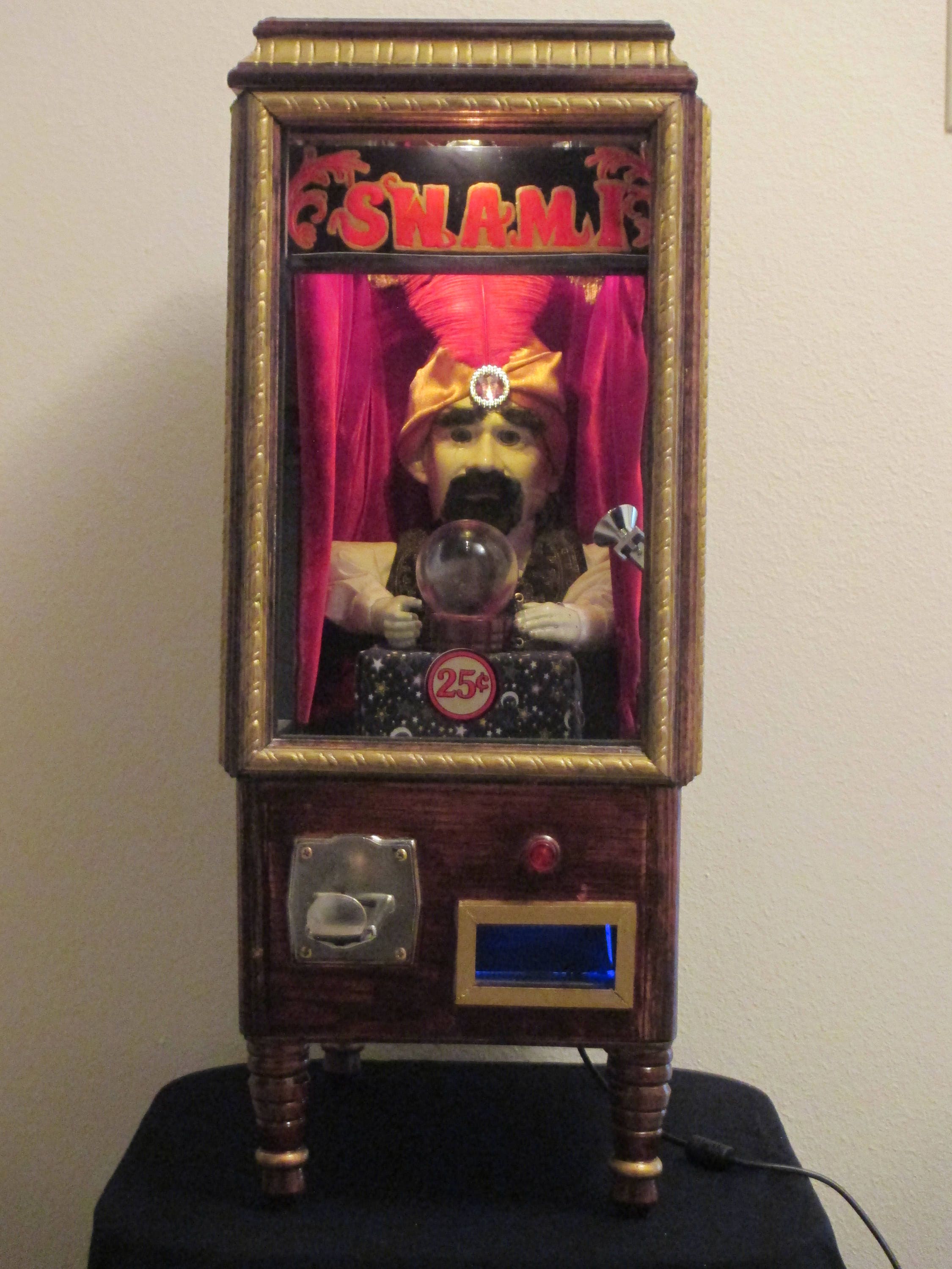 Mini Fortune Teller Machine Animated Swami