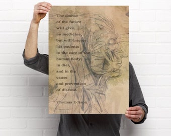 The Doctor of the Future Chiropractic Anatomy Artwork