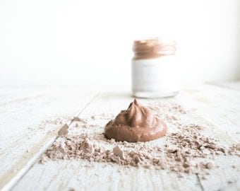 Pink Clay Face Mask, Pink Clay Mask, Clay Mask, Sensitive Skin Mask, Rejuvenating Mask, Cleansing Mask, Organic Face Mask, Organic Skin Care