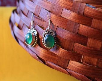 Jolin, earrings with Amethyst in silver