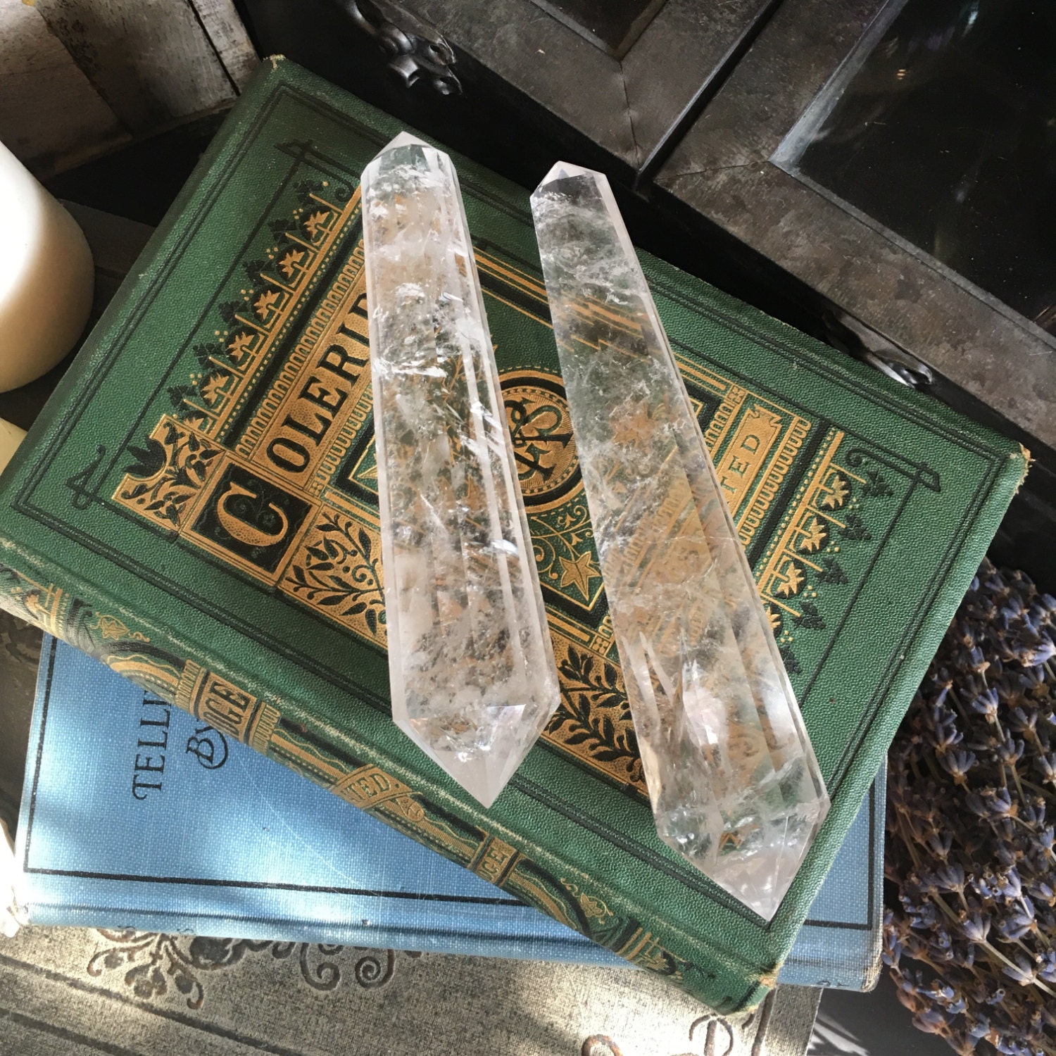 Crystal Wand / Clear Quartz Wand / Quartz Crystal Wand