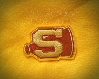 Sew-on patch - Buffy the Vampire Slayer Sunnydale High School Cheerleader inspired patch - 8 cm / 3 in - costume and cosplay prop