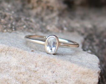 Hera White Topaz Ring main image 1