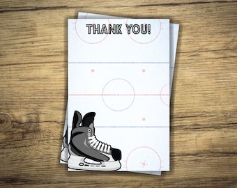 Hockey thank you | Etsy