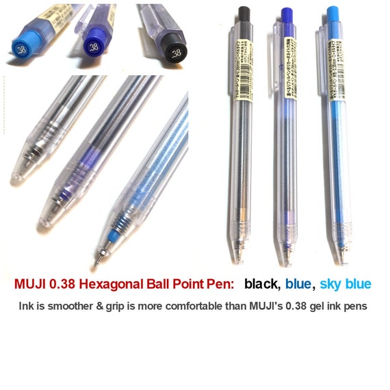 Items similar to MUJI 0.38 Ballpoint Pen Choose 2 Pens or More on Etsy