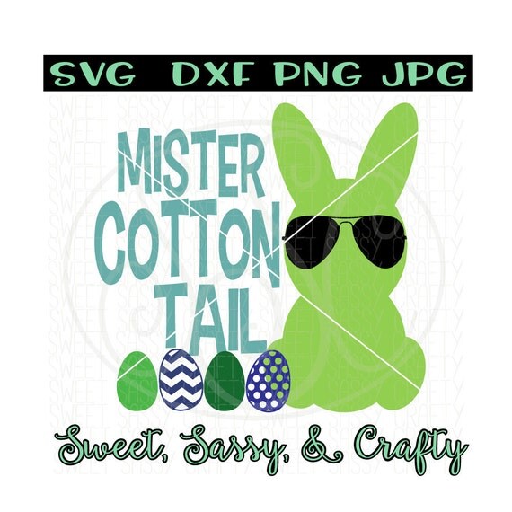 Download Items similar to Mister Cotton Tail, Boy Easter svg ...