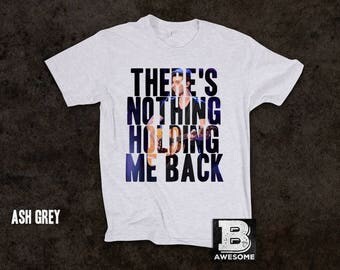 There's Nothing Holding Me Back Tshirt, Shawn Mendes shirt, Shawn Mendes new single, Shawn Mendes tee, There's Nothing Holdin' Me Back tee