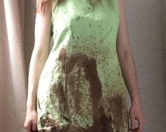Vintage Green 'Poison Ivy' Costume, UK 8