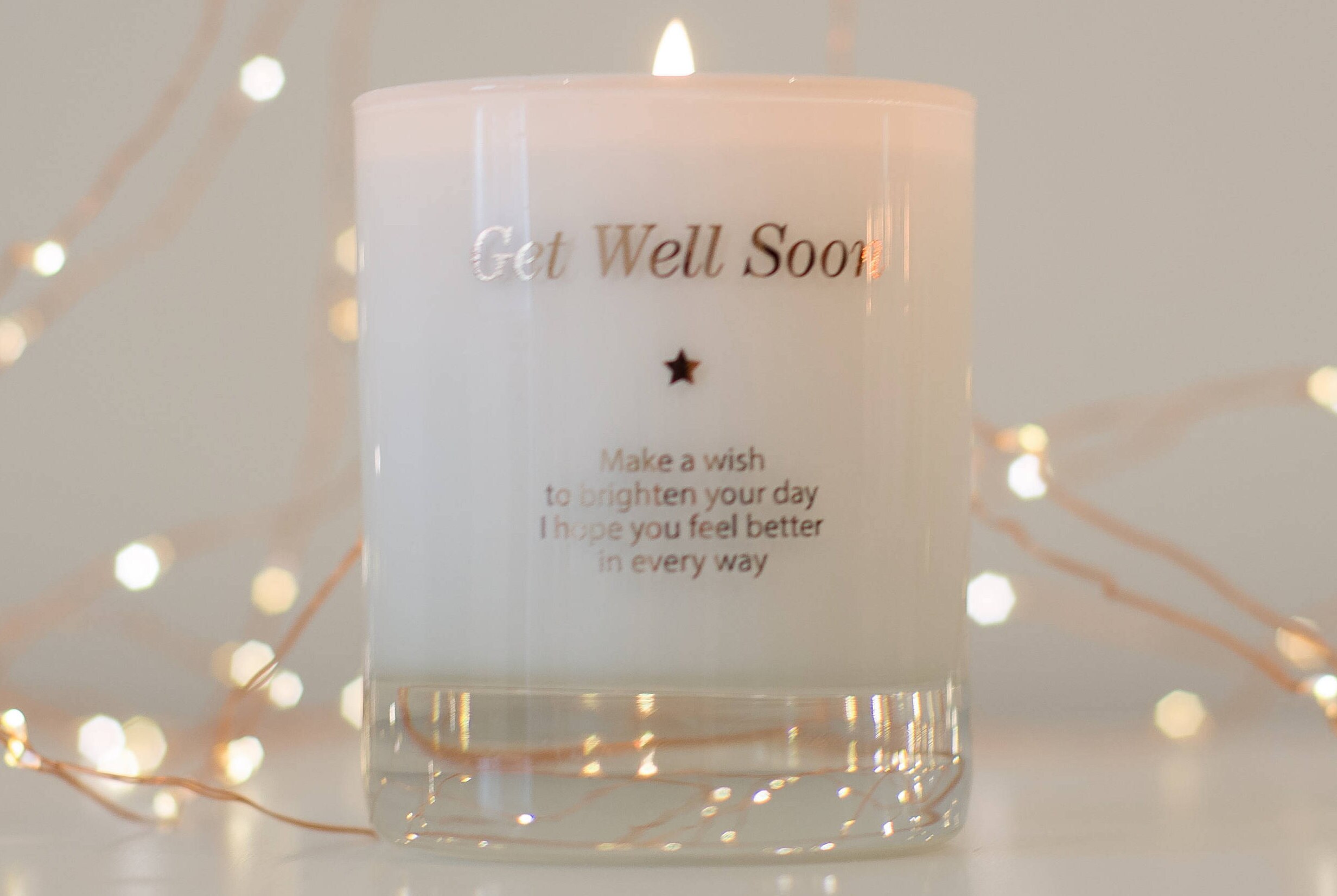 Get Well Candle Gift Get Well Soon Gifts Feeling Better