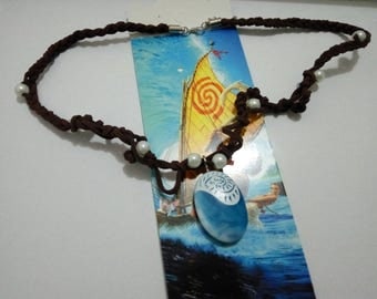 moana film necklace,Moana inspired necklace,The heart of Te Fiti Necklace