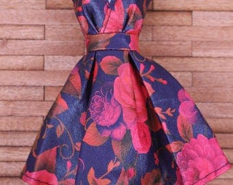 F011 Doll Clothes Doll Dress For Barbie Poppy Parker Fashion Royalty Silkstone