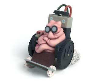 Gum from Sausage Party: 3D Printed Figure - Funny Animated Cartoon Character