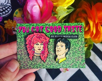 THE CRAMPS - 'You've Got Good Taste' - Limited editon Enamel Pin with glitter
