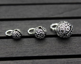Sterling Silver bell charm, Sterling silver bell pendant, bell charm, bell pendant,Christmas bell charm, Jingle bell