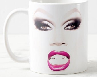 RuPaul's Drag Race Inspired Coffee Mug Gift, Reality TV Pop Culture