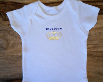 Items similar to Little Prince Onesie on Etsy