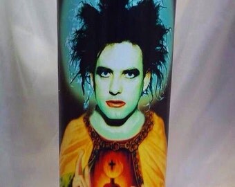 The Cure Saint Robert Smith Prayer Candle