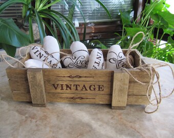Flower box Wedding centerpiece Table centerpiece Planters Vintage Wooden items Floral box Wedding decoration Rustic wedding Wooden box