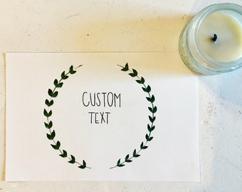 Items similar to Calligraphy Wreath Download- TWO Wreaths on Etsy