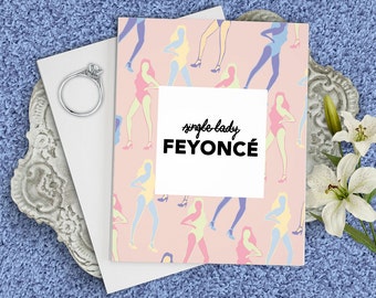 Beyonce, Beyonce Card, Engagement Card, Congratulations Engagement, Funny Engagement Card, Engagement Gift, Beyonce Gift