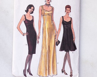 Misses Formal Dress Uncut Sewing Pattern Vogue Patterns 9595