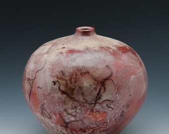 Raku Saggar Fired Vessel