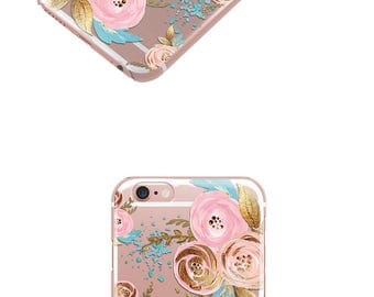 Gold Rose iPhone 7 Case, iPhone 6 Case , iPhone Cases, Samsung Cases, Galaxy S7 Case, Galaxy S7 Edge, Cell Phone - 44