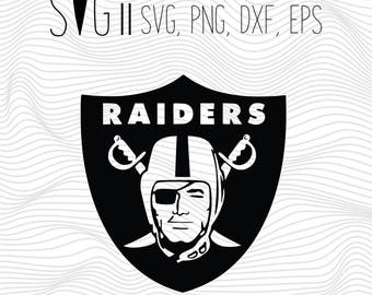 Oakland Raiders SVG Files, Oakland Raiders Cut Files, Oakland Raiders SVG Cutting Files, Oakland Raiders Cuttable SVG File, Instant Download