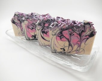 Black Raspberry Vanilla Cold Process Soap Goats Milk Soap Artisan Soap-Cp Soap-Goat Milk Soap Handmade Nana J's Handmades