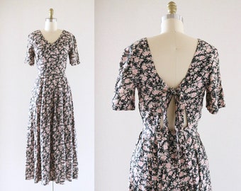 rose garden dress / tie back