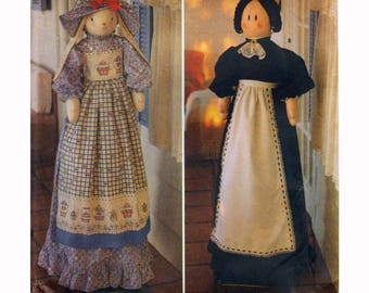 Sewing Pattern for Vacuum Cleaner Covers Bunny Rabbit and Maid Home Decor UNCUT 90s Simplicity Craft 8177