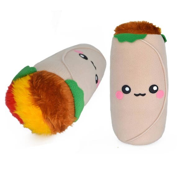 cat burrito plush