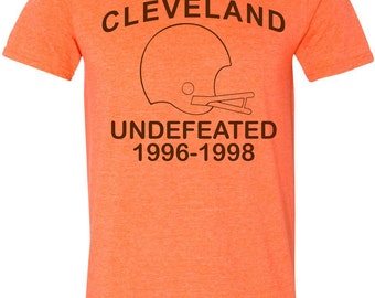 CLEVELAND UNDEFEATED 1996-1998 T-Shirt cle vintage shirt