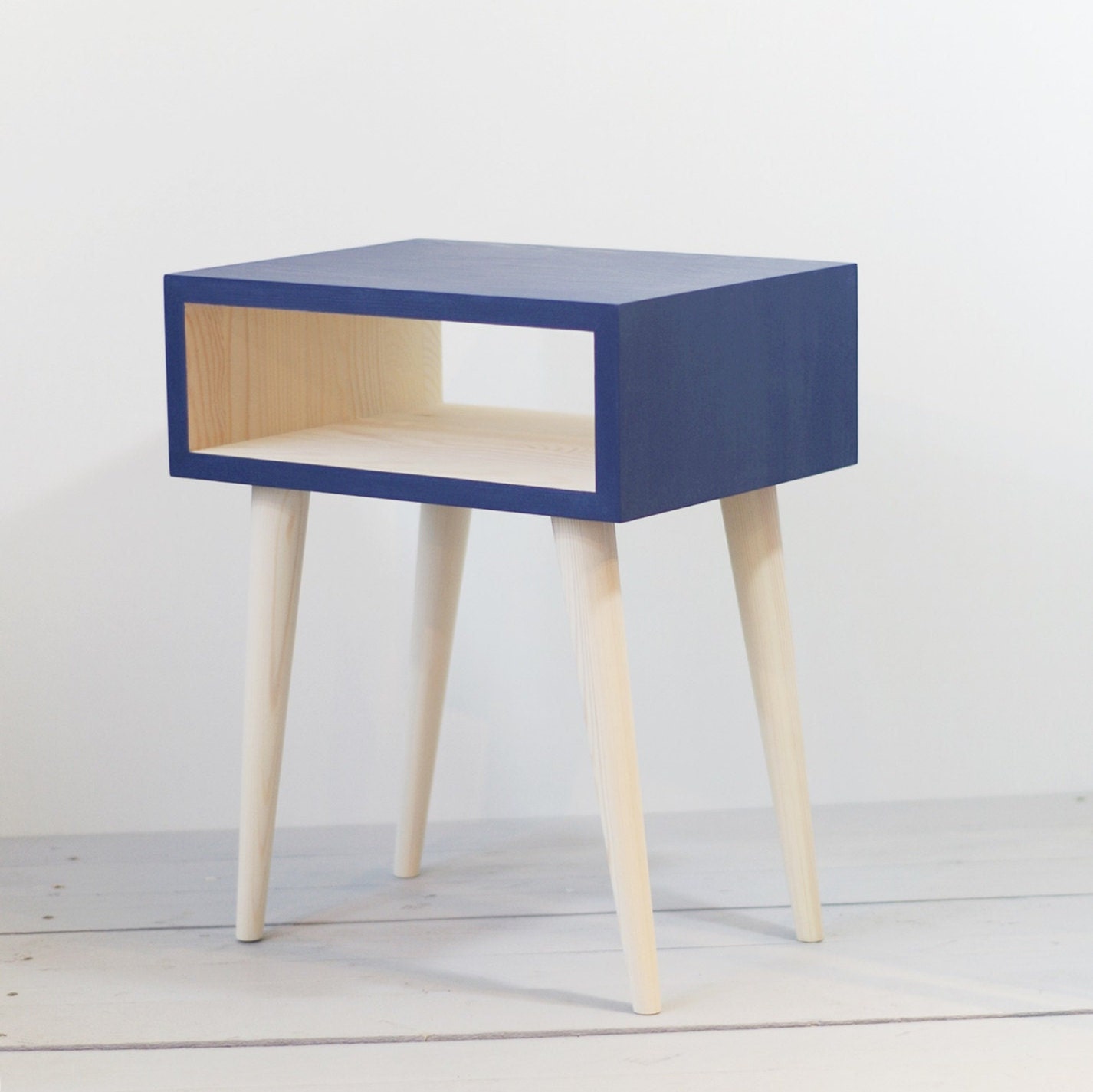 Bedside Table Mid Century Modern Furniture Nightstand by ALiusy