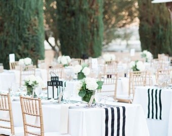 RECTANGLE TABLECLOTH (3 sizes / 4 colors) for Home Wedding Holiday Birthday Bridal Baby Shower Event Party Restaurant | Wholesale Tablecloth