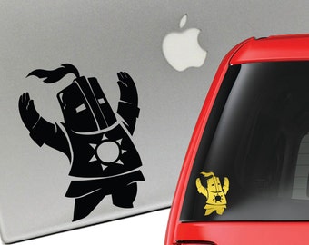 Dark Souls Solarie Praise the Sun Vinyl Decal for Laptop or Car