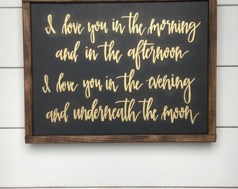 Items similar to Love Wood Sign on Etsy
