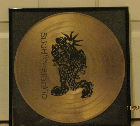 Slightly Stoopid Laser Engraved Vinyl Record by ArtistryWeaving