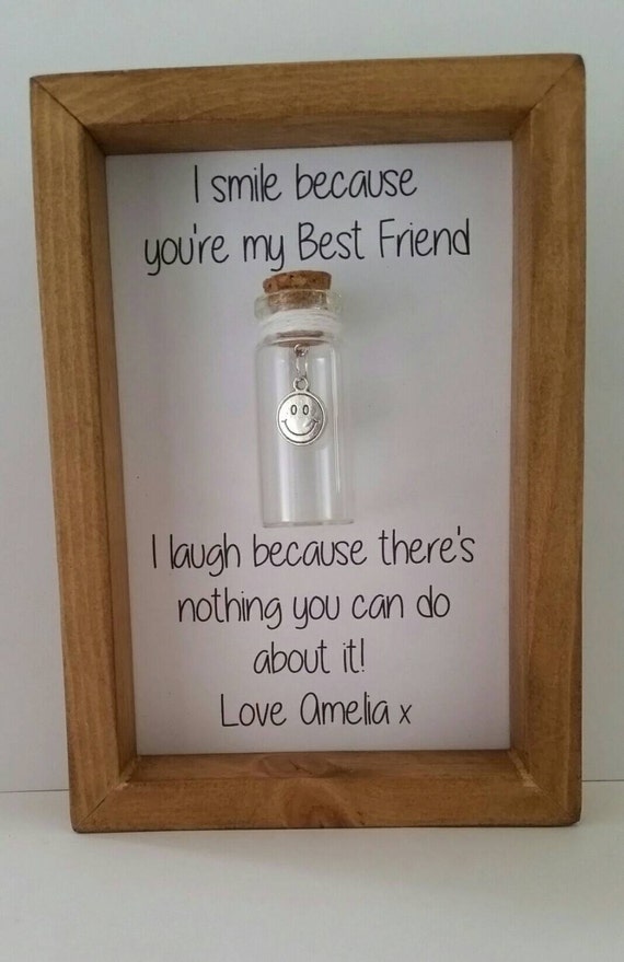 Best Friend Gift Gift For Friend Personalised Gifts Can Be