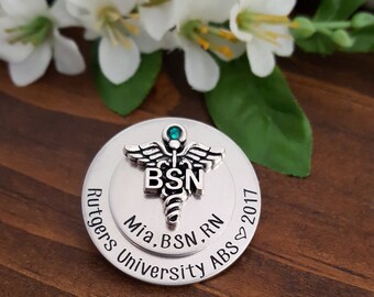 BSN Nursing Pin For Pinning Ceremony | BSN Pin | Gift For Nurse Graduate | Nurse Pins | Bsn Nurse Pin | Nursing Pinning Ceremony | BSN Pins