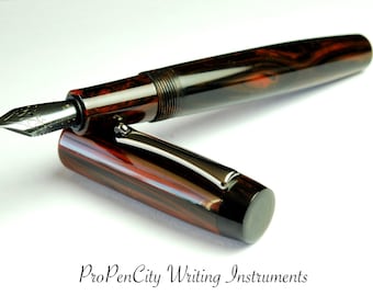 Black Rose 1430T Custom Fountain Pen with Jowo Nib