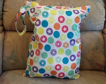 Single-Pocket Wet Bag, Waterproof, 12"x16", Travel Shoes Bag, Laundry Bag, Sport Wet Bag, Baby Diaper Bag