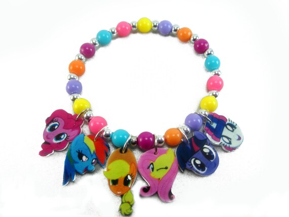 My Little Pony Charm Bracelet My Little Pony Jewelry My