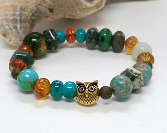 Whimsical Owl Bead Etsy