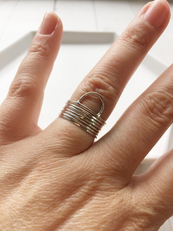 Sterling Silver Rings Ring Set Silver Stack Rings Stacking