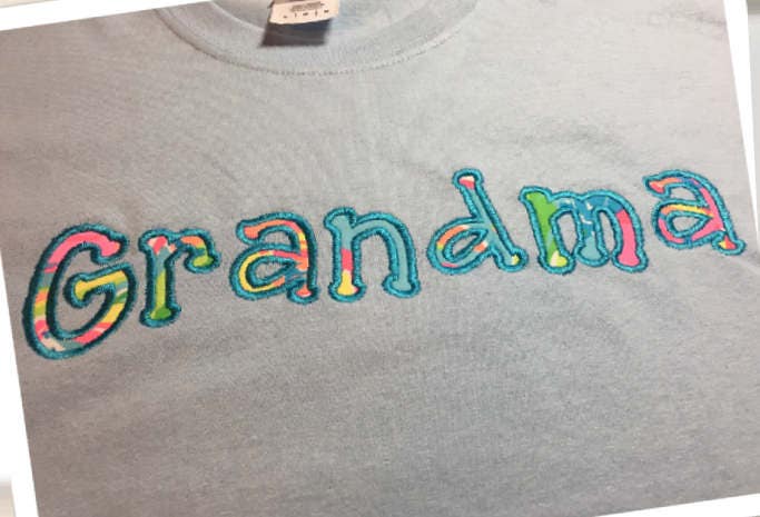 Personalized Tshirt, Nana Tshirt, Gifts for Nana, Grandma, Long Sleeve Personalized Shirt