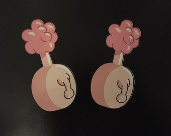 Rick and Morty Plumbus Stickers.
